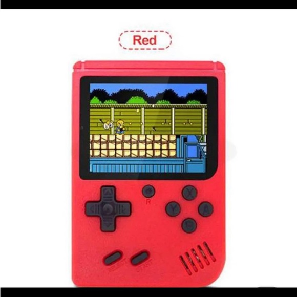 BNIB preloaded gameboy type system -Red - Picture 1 of 3